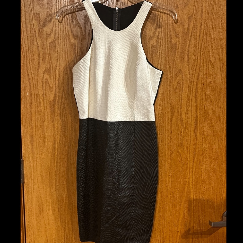 Very Rare - Lambskin Leather Dress by Michelle Mason